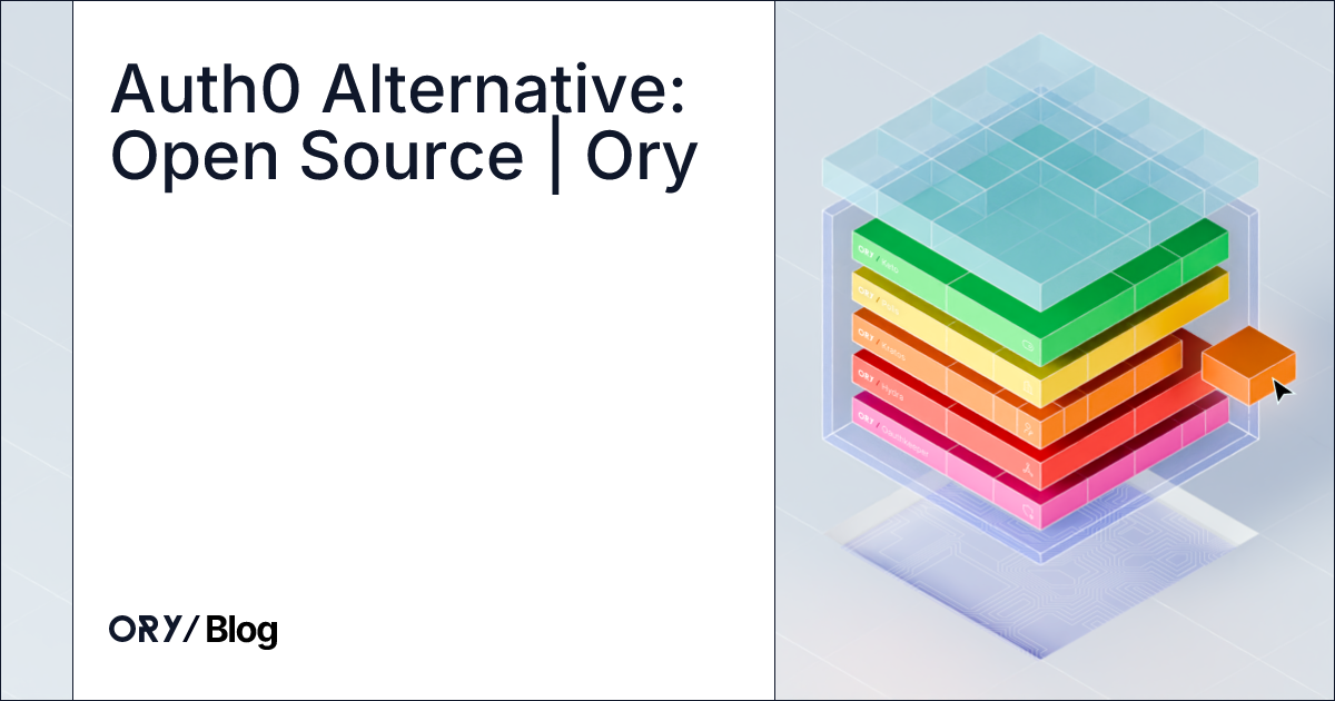 Auth0 Alternative: Open Source | Ory