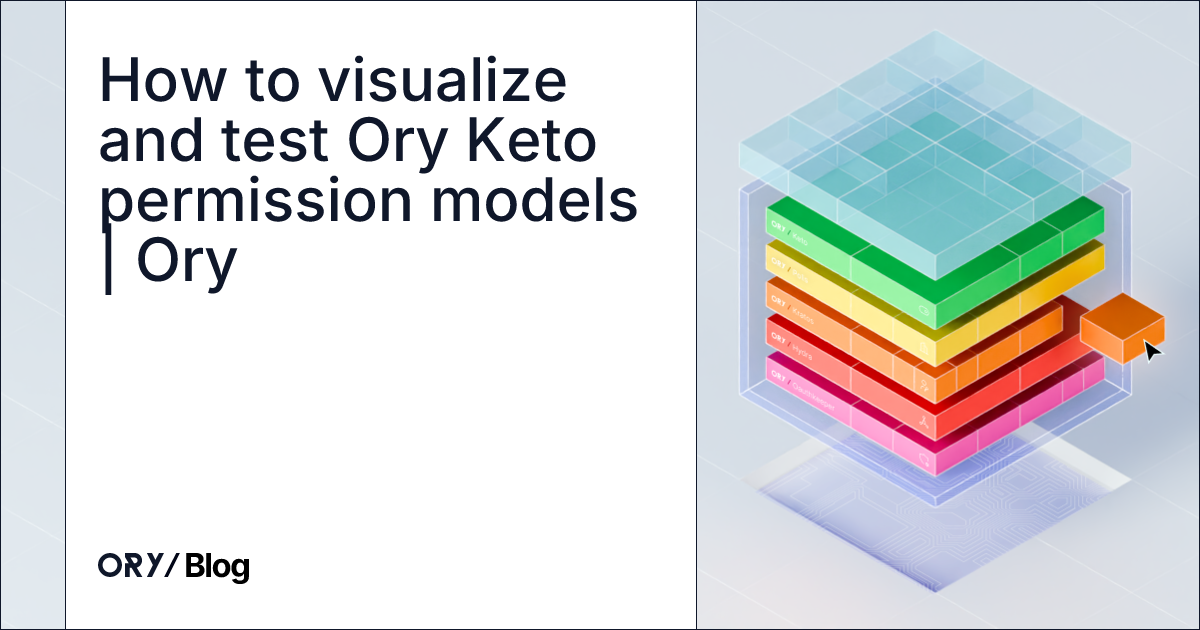 How to visualize and test Ory Keto permission models | Ory