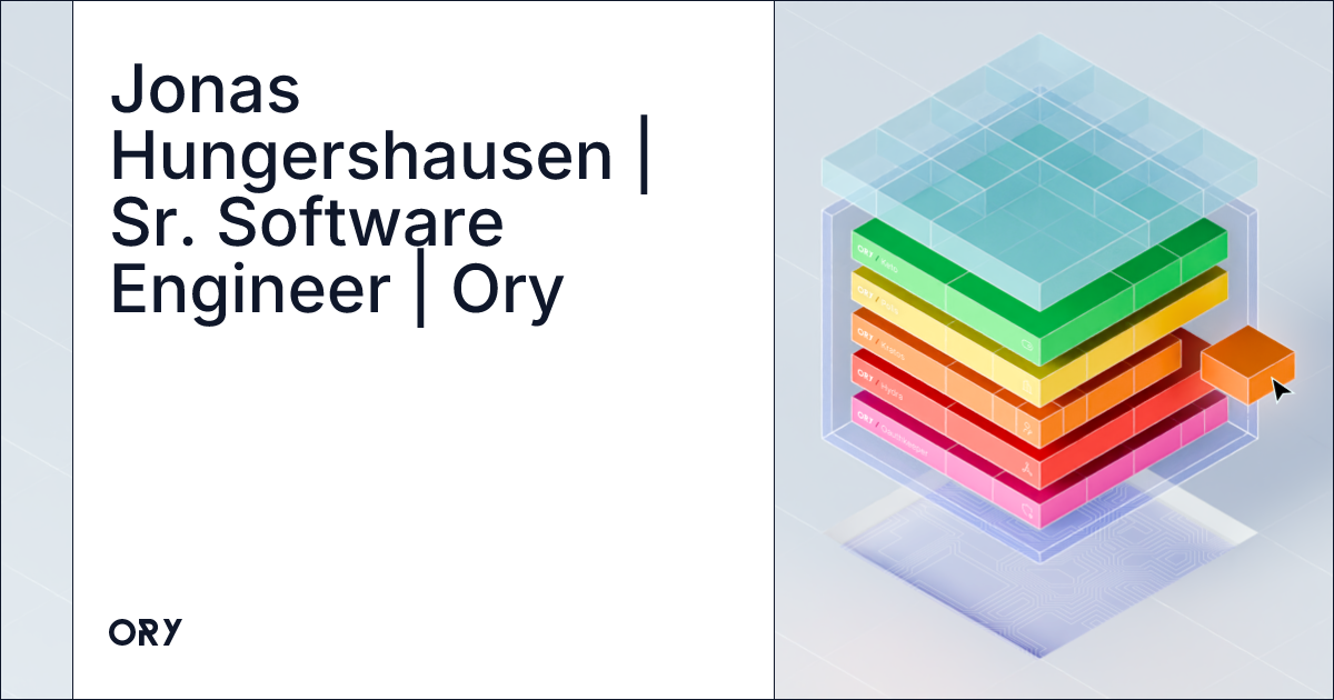 Jonas Hungershausen | Sr. Software Engineer | Ory
