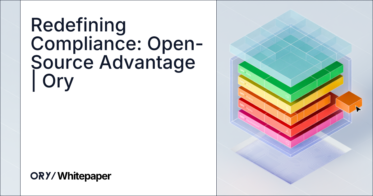 Redefining Compliance: Open-Source Advantage | Ory